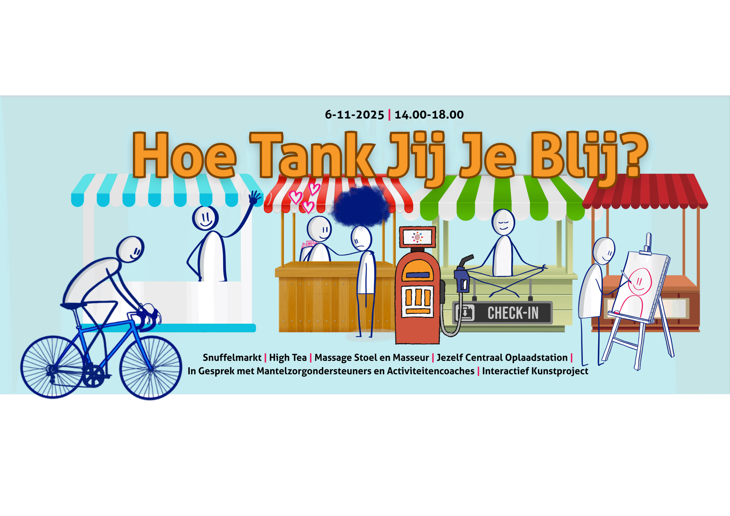 Haagse Mantelzorg Driedaagse: Hoe Tank Jij Je Blij?